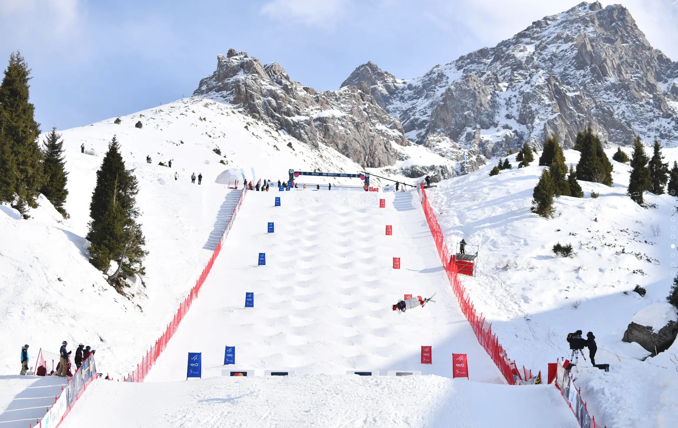 Freestyle skiing — illustrative image