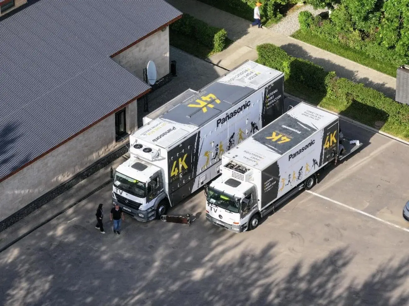 Real NSP outside-broadcast production equipment